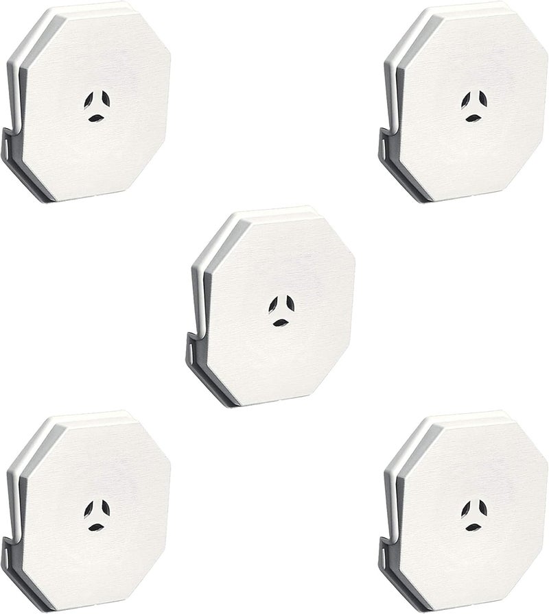 Builders Edge 130110006001 Surface Block 001, White (5-Pack) - Image 1